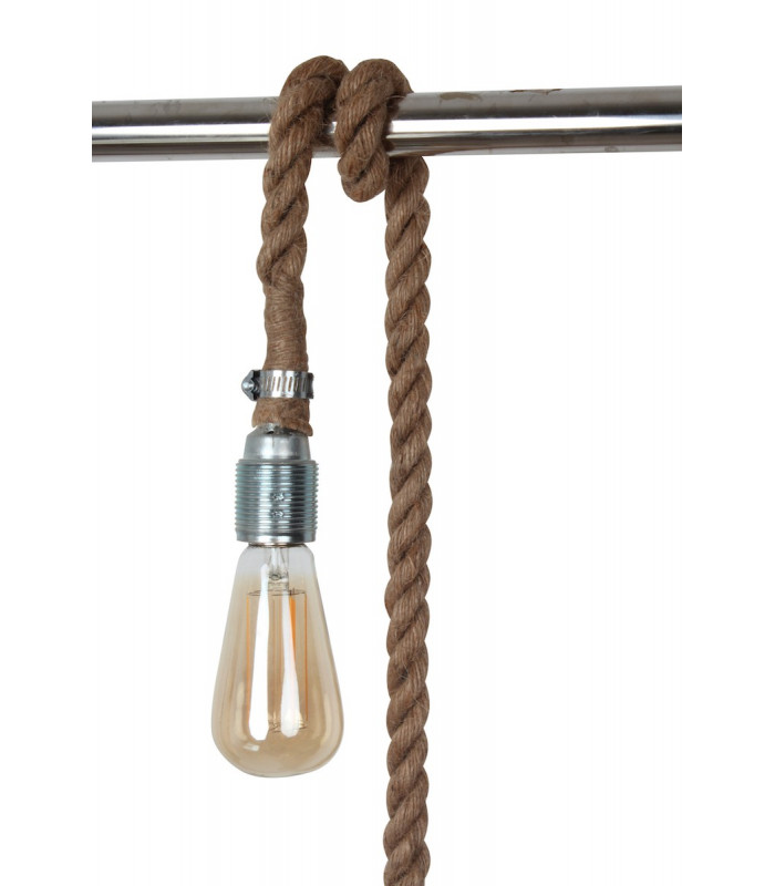 Lampe Corde Ampoule Cone Retro Hogen