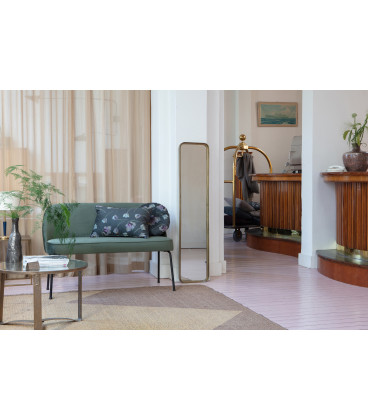 Banquette de Table 2 Places Vogue Velours Vert OnyxWOOOD by De Eekhoorn