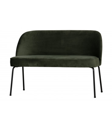 Banquette de Table 2 Places Vogue Velours Vert OnyxWOOOD by De Eekhoorn