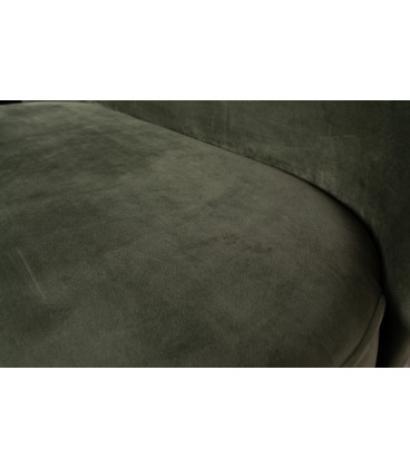 Banquette de Table 2 Places Vogue Velours Vert OnyxWOOOD by De Eekhoorn