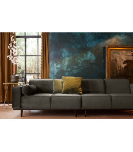 Canapé Statement 4 Places 280cm Velvet Vert ChaudWOOOD by De Eekhoorn 2