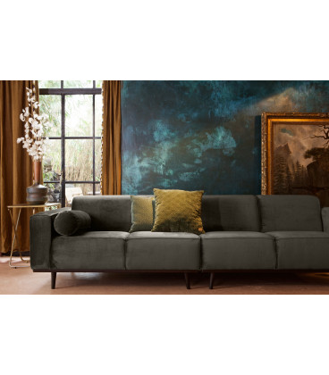 Canapé Statement 4 Places 280cm Velvet Vert ChaudWOOOD by De Eekhoorn