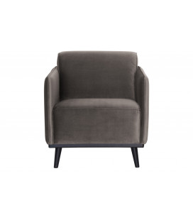 Fauteuil Statement Velours TaupeWOOOD by De Eekhoorn