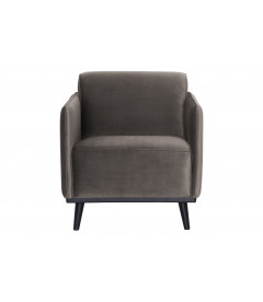 Fauteuil Statement Velours TaupeWOOOD by De Eekhoorn
