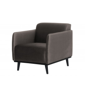 Fauteuil Statement Velours TaupeWOOOD by De Eekhoorn 2