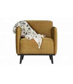 Fauteuil Statement Velours MielWOOOD by De Eekhoorn Fauteuil Statement Velours MielWOOOD by De Eekhoorn