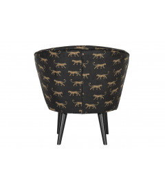 Fauteuil Bo Velours PanthèreWOOOD by De Eekhoorn Fauteuil Bo Velours PanthèreWOOOD by De Eekhoorn