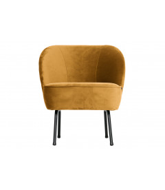 Fauteuil Vogue Moutarde