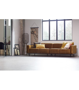 Canapé Statement 4 Places 280cm Velvet Jaune MielWOOOD by De Eekhoorn 2