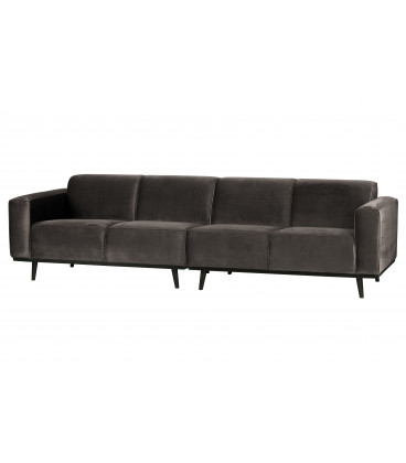 Canapé Statement 4 Places 280cm Velvet TaupeWOOOD by De Eekhoorn