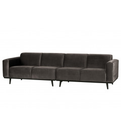 Canapé Statement 4 Places 280cm Velvet TaupeWOOOD by De Eekhoorn