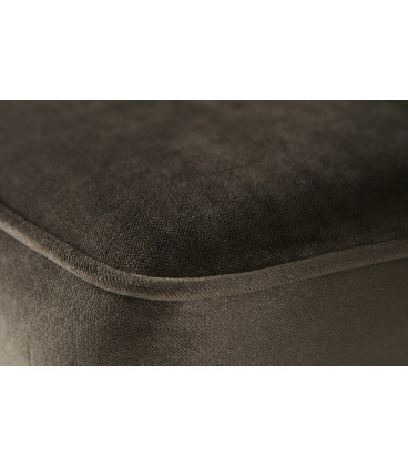 Canapé Statement XL 4 Places 372cm Velvet Vert ChaudWOOOD by De Eekhoorn