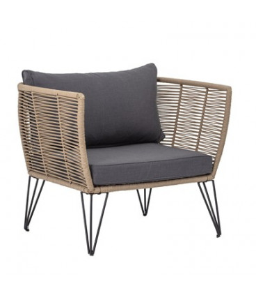 Fauteuil Mundo Brown - Outdoor Bloomingville