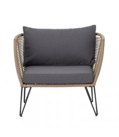 Fauteuil Mundo Brown - Outdoor Bloomingville