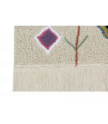 Tapis Coton Kaarol 140/200 cm Lavable en Machine