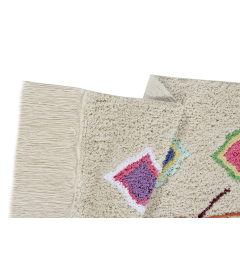 Tapis Coton Kaarol 140/200 cm Lavable en Machine Tapis Coton Kaarol 140/200 cm Lavable en Machine