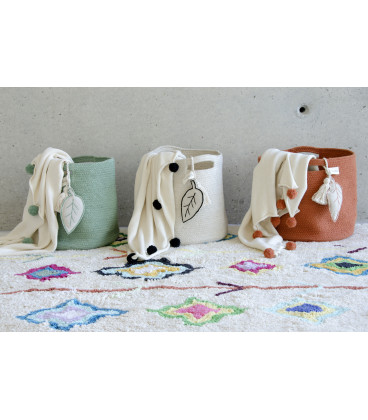 Tapis Coton Kaarol 140/200 cm Lavable en Machine