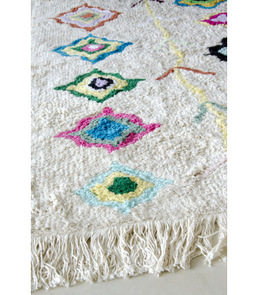Tapis Coton Kaarol 140/200 cm Lavable en Machine