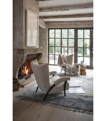 Tapis Laine Into the Blue XL 200 / 300 cm Lavable en Machine