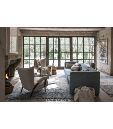 Tapis Laine Into the Blue XL 200 / 300 cm Lavable en Machine