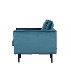 Fauteuil Rodéo Velvet BleuWOOOD by De Eekhoorn Fauteuil Rodéo Velvet BleuWOOOD by De Eekhoorn