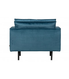 Fauteuil Rodéo Velvet BleuWOOOD by De Eekhoorn Fauteuil Rodéo Velvet BleuWOOOD by De Eekhoorn