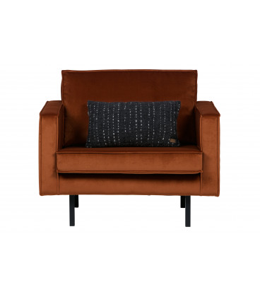 Fauteuil Rodéo Velvet RouilleWOOOD by De Eekhoorn