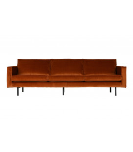 Canapé Rodéo 3 Places XL Velvet RouilleWOOOD by De Eekhoorn