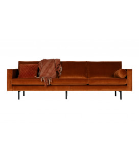 Canapé Rodéo 3 Places XL Velvet RouilleWOOOD by De Eekhoorn 2