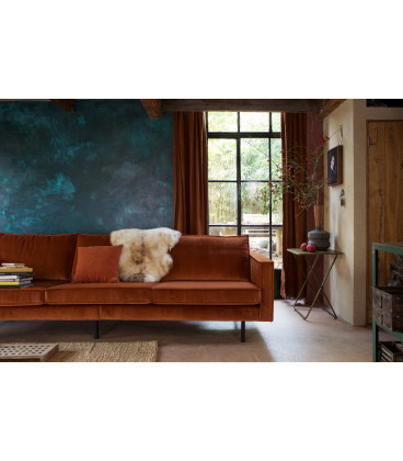 Canapé Rodéo 3 Places XL Velvet RouilleWOOOD by De Eekhoorn