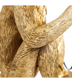 Lampe Singe Dorée Lampe Singe Dorée