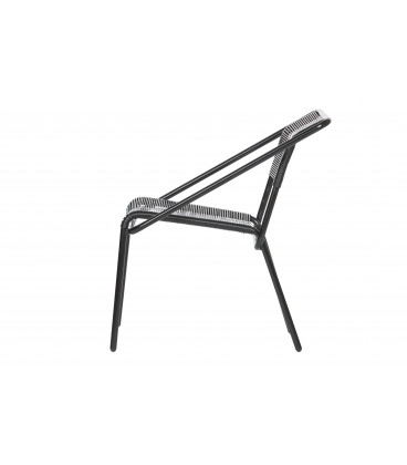 Lot de 4 Fauteuils Feu Follet NoirWOOOD by De Eekhoorn