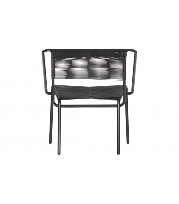 Lot de 4 Fauteuils Feu Follet NoirWOOOD by De Eekhoorn