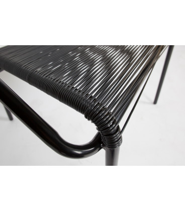 Lot de 4 Fauteuils Feu Follet NoirWOOOD by De Eekhoorn