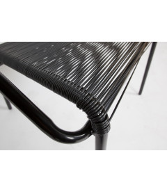 Lot de 4 Fauteuils Feu Follet NoirWOOOD by De Eekhoorn