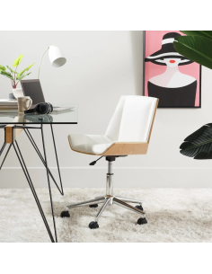 Siège de Bureau Ouranos Blanc 2