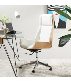 Fauteuil de Bureau Ouranos Blanc Fauteuil de Bureau Ouranos Blanc