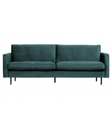 Canapé Rodéo Classic 2.5 Places Velvet Teal Matelassé