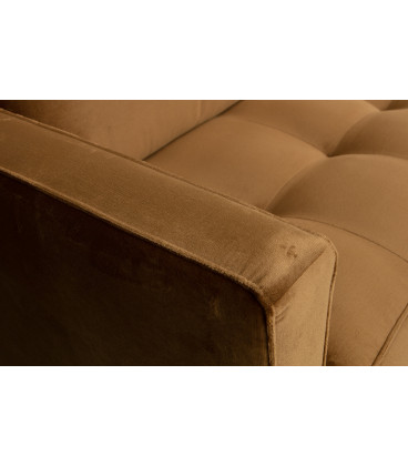 Canapé Rodéo Classic 3 Places XL Velvet Miel MatelasséWOOOD by De Eekhoorn