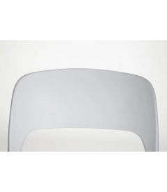 Lot de 4 Chaises Sole Empilables Blanches