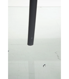 Lot de 4 Chaises Sole Empilables Gris foncé Lot de 4 Chaises Sole Empilables Gris foncé