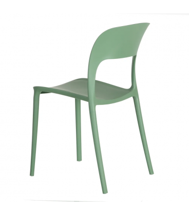 Lot de 4 Chaises Sole Empilables Vert