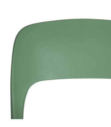 Lot de 4 Chaises Sole Empilables Vert