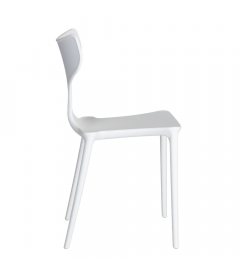 Lot de 4 chaises Bøjle Blanches Lot de 4 chaises Bøjle Blanches