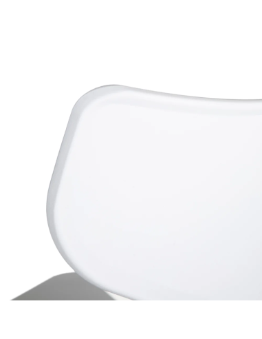 Lot de 4 chaises Bøjle Blanches