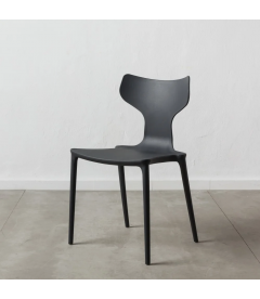 Lot de 4 chaises Bøjle Gris foncé Lot de 4 chaises Bøjle Gris foncé