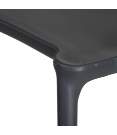 Lot de 4 chaises Bøjle Gris foncé Lot de 4 chaises Bøjle Gris foncé