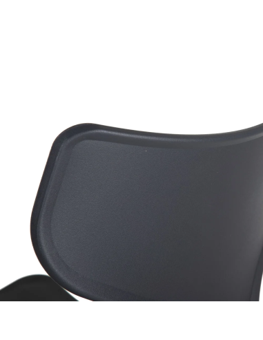 Lot de 4 chaises Bøjle Gris foncé