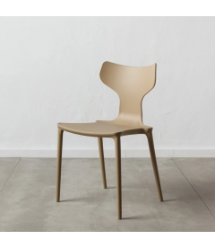 Lot de 4 chaises Bøjle Beige Lot de 4 chaises Bøjle Beige