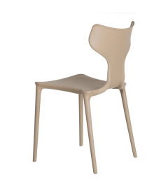 Lot de 4 chaises Bøjle Beige Lot de 4 chaises Bøjle Beige